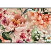 Türmatte Florina mit buntem Blumenmotiv