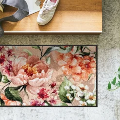 Türmatte Florina mit buntem Blumenmotiv