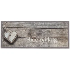 Türmatte Schuhparkplatz Heart Wood