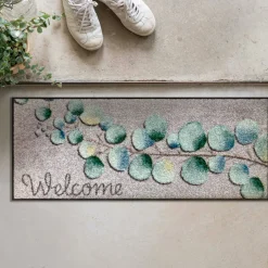 Türvorlage Eucalyptus Welcome