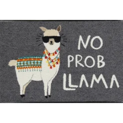 Türvorlage No Prob Llama 50x75cm