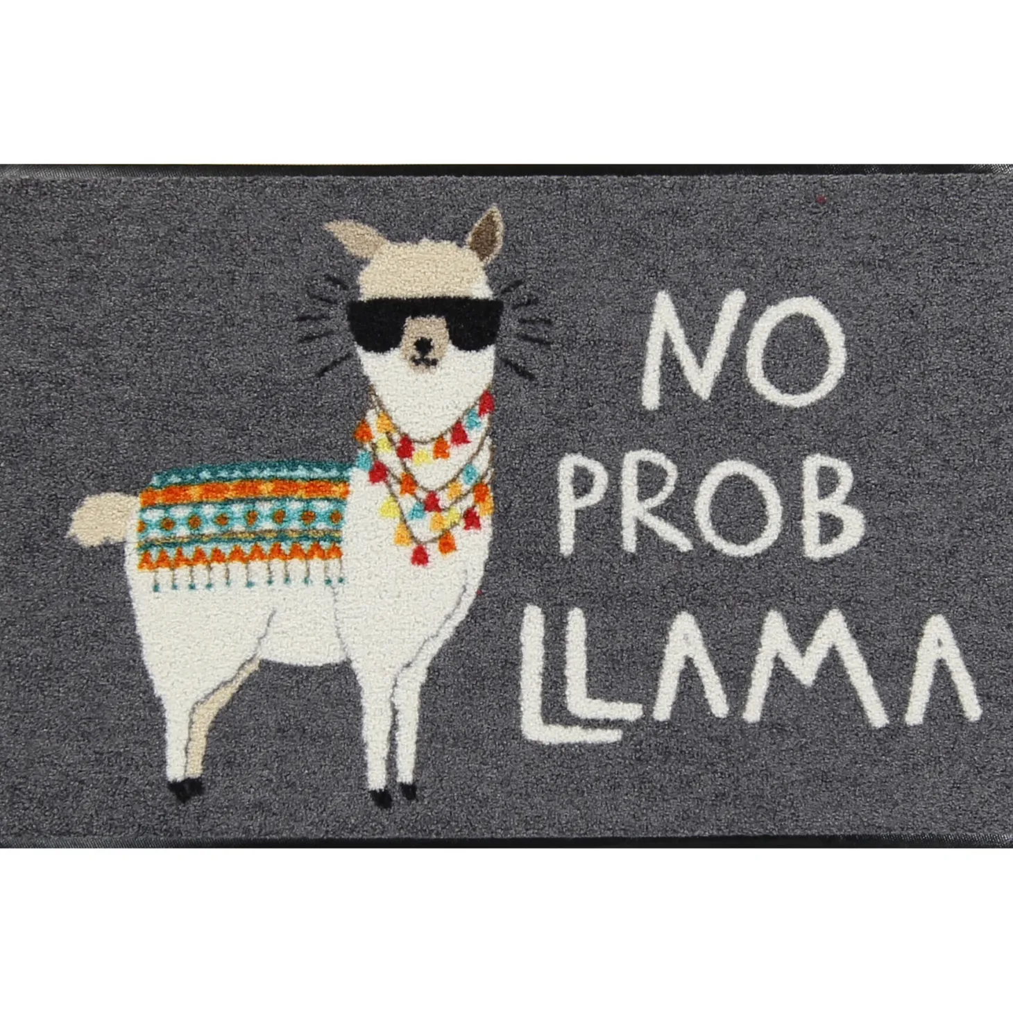 Türvorlage No Prob Llama 50x75cm
