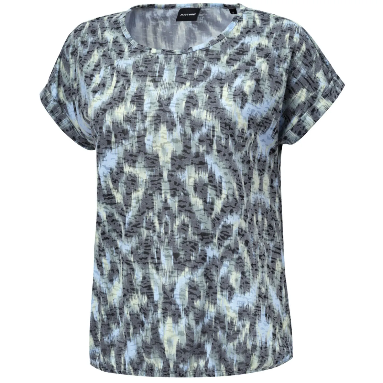 T-Shirt in Ausbrenner-Optik
