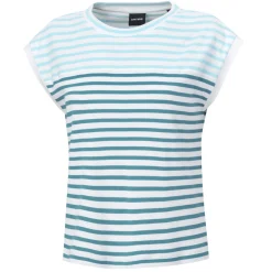 T-Shirt in Rippenstruktur gestreift