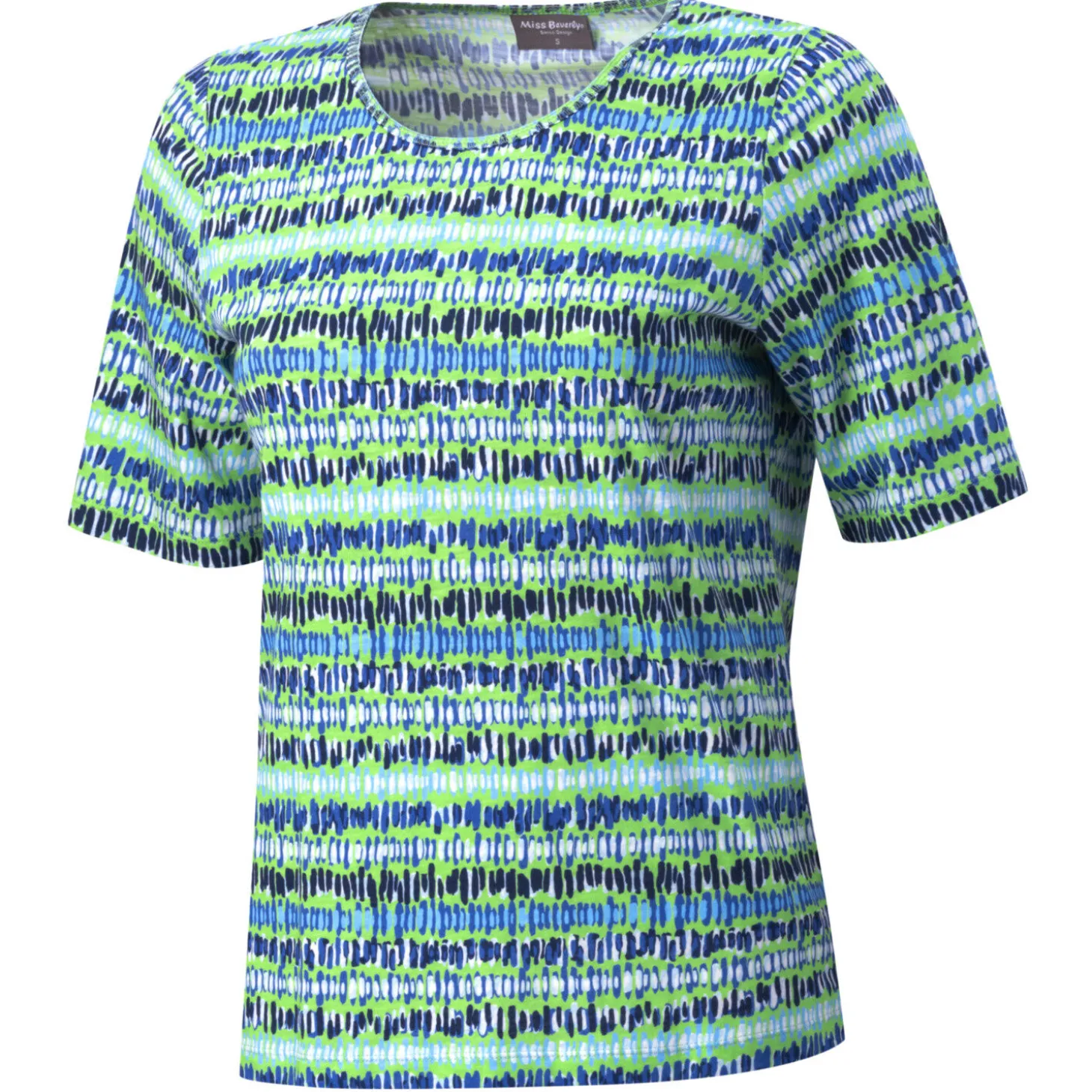 T-Shirt mit Allover-Print und Rundhalsausschnitt