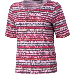 T-Shirt mit Allover-Print und Rundhalsausschnitt