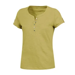 T-Shirt mit Knopfleiste