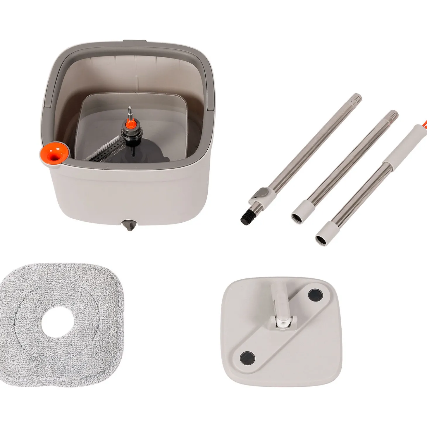 Ultra Spin Mop Flat, mit 2-Tank-System