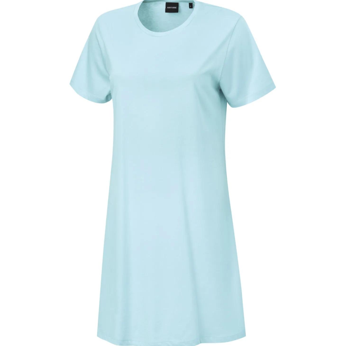Uni Nachthemd für Damen, kurzarm