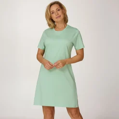 Uni Nachthemd für Damen, kurzarm