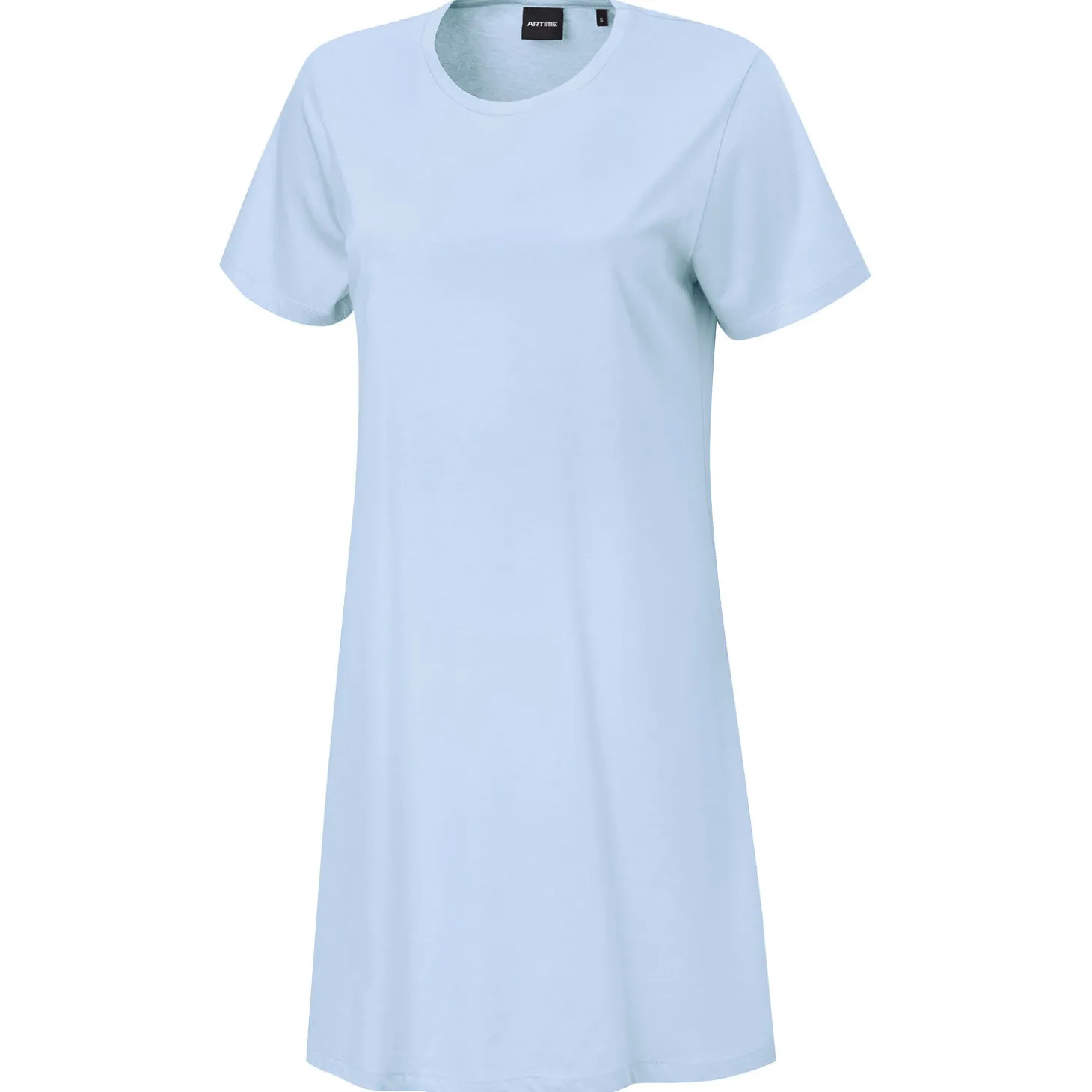 Uni Nachthemd für Damen, kurzarm
