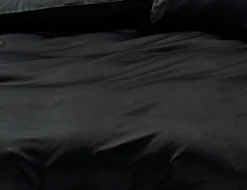 Uni Satin Bettwäsche mit Biese
