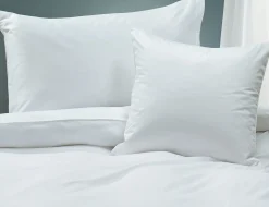 Uni Satin Bettwäsche mit Biese