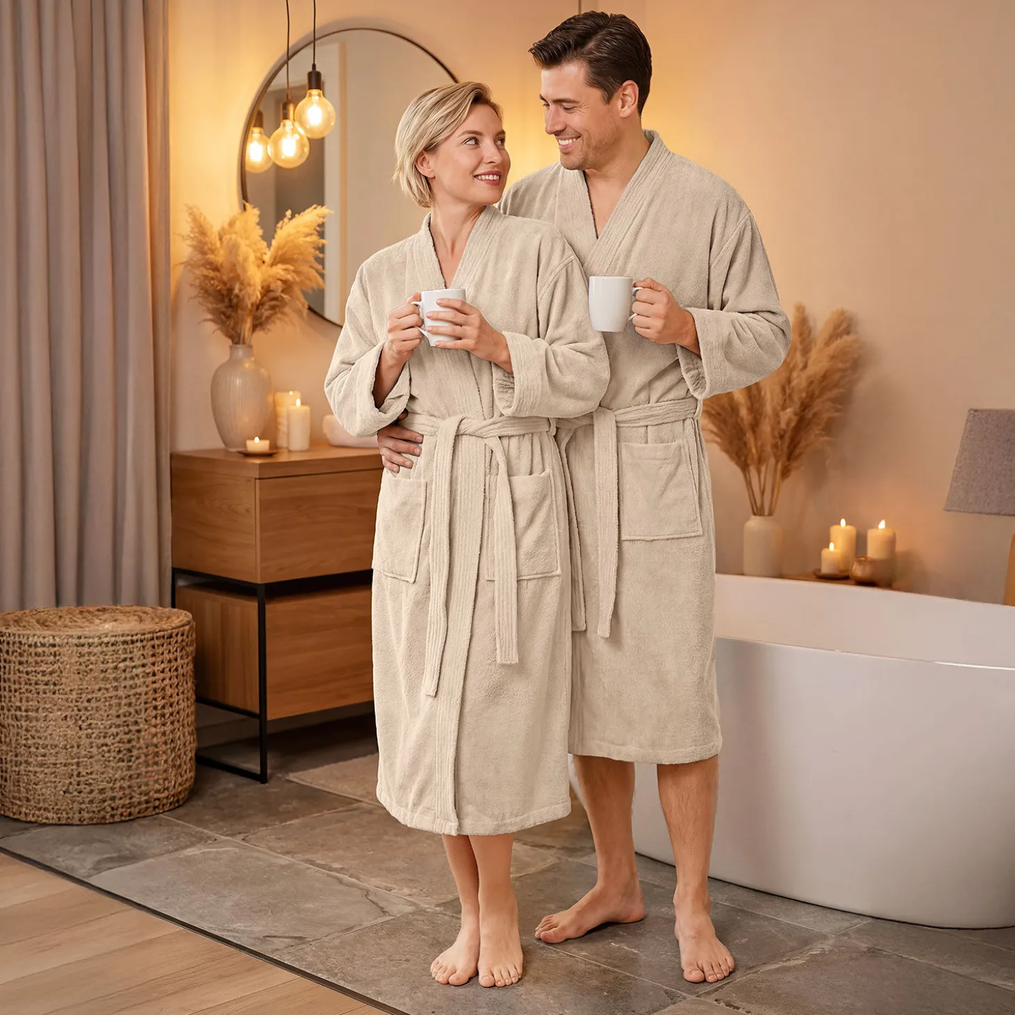 Unisex Bademantel Elias