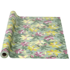 Vinyl-Tischdecke mit schönem Blumenprint