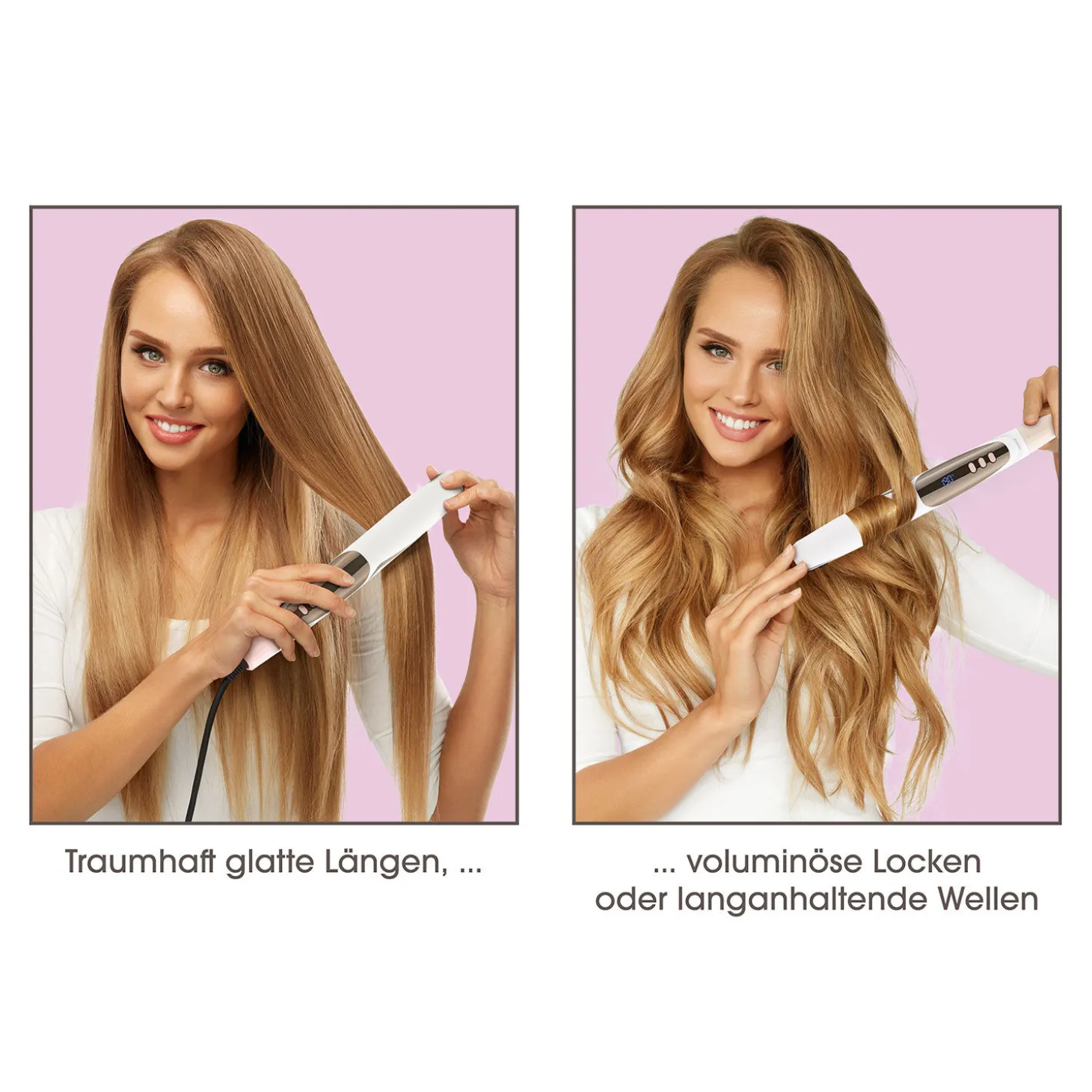 Vitalmaxx Hair Styler für Locken & Glatte Haare