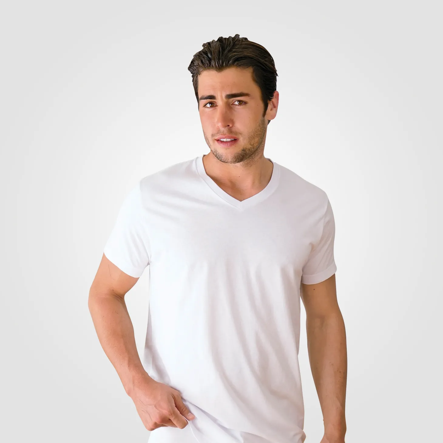 V-Neck Shirt Unterhemd 3er Pack