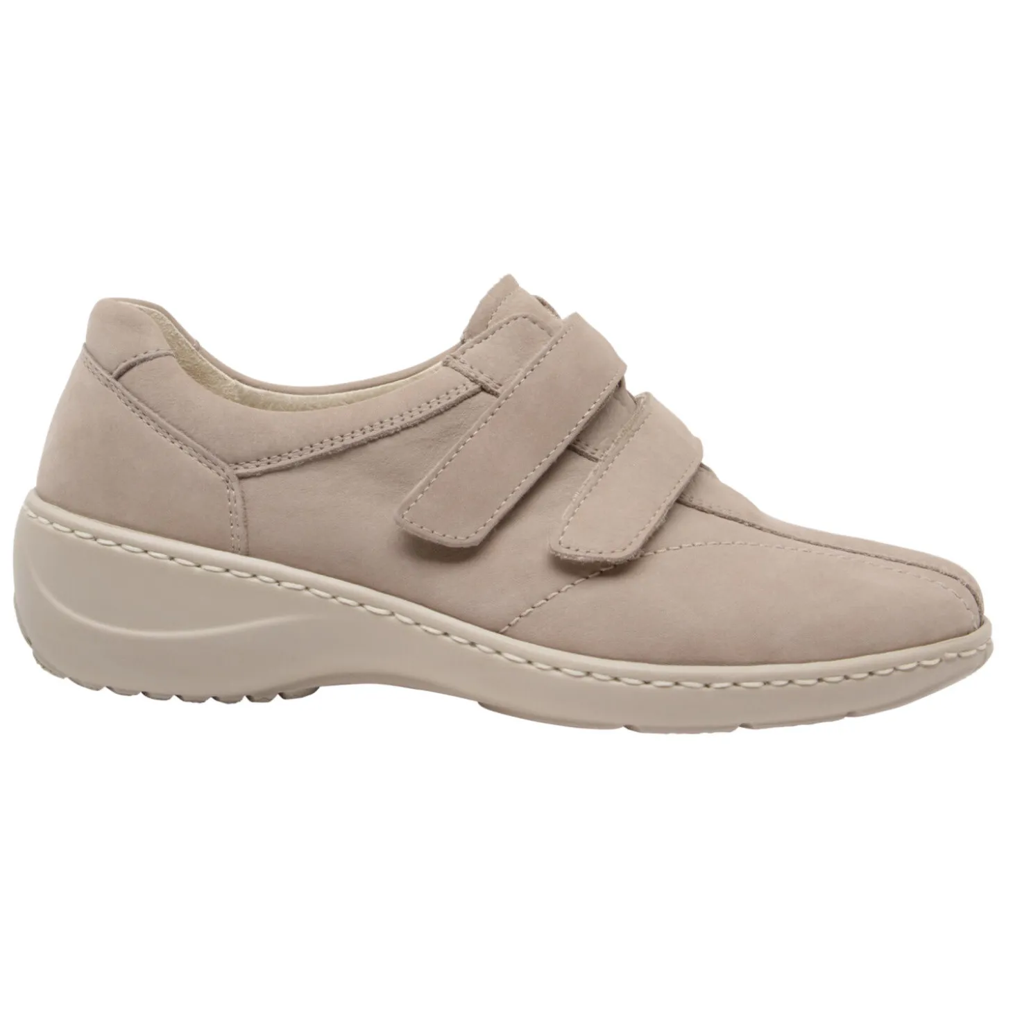 WALDLÄUFER Klettslipper für Damen aus Leder