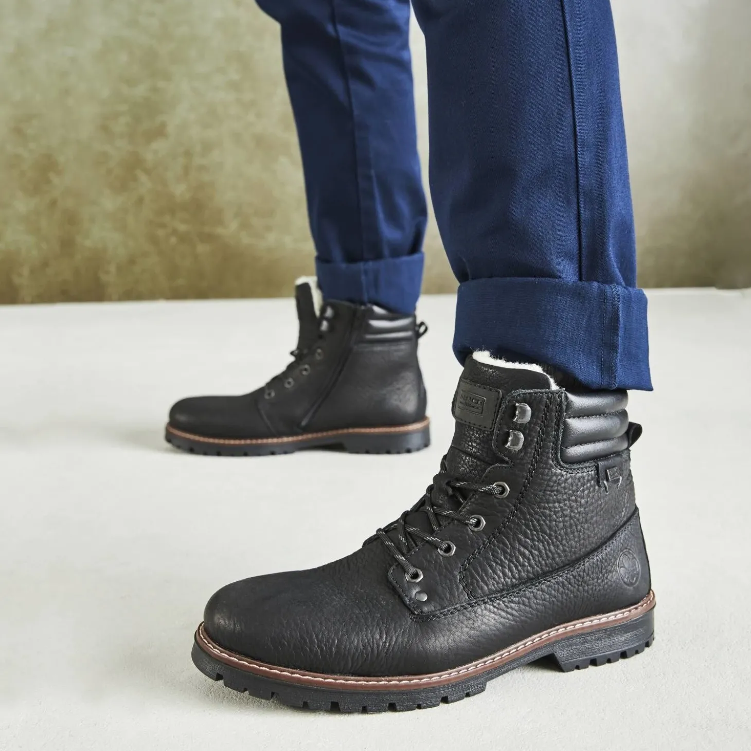 Wasserabweisender Schnürstiefel von Rieker