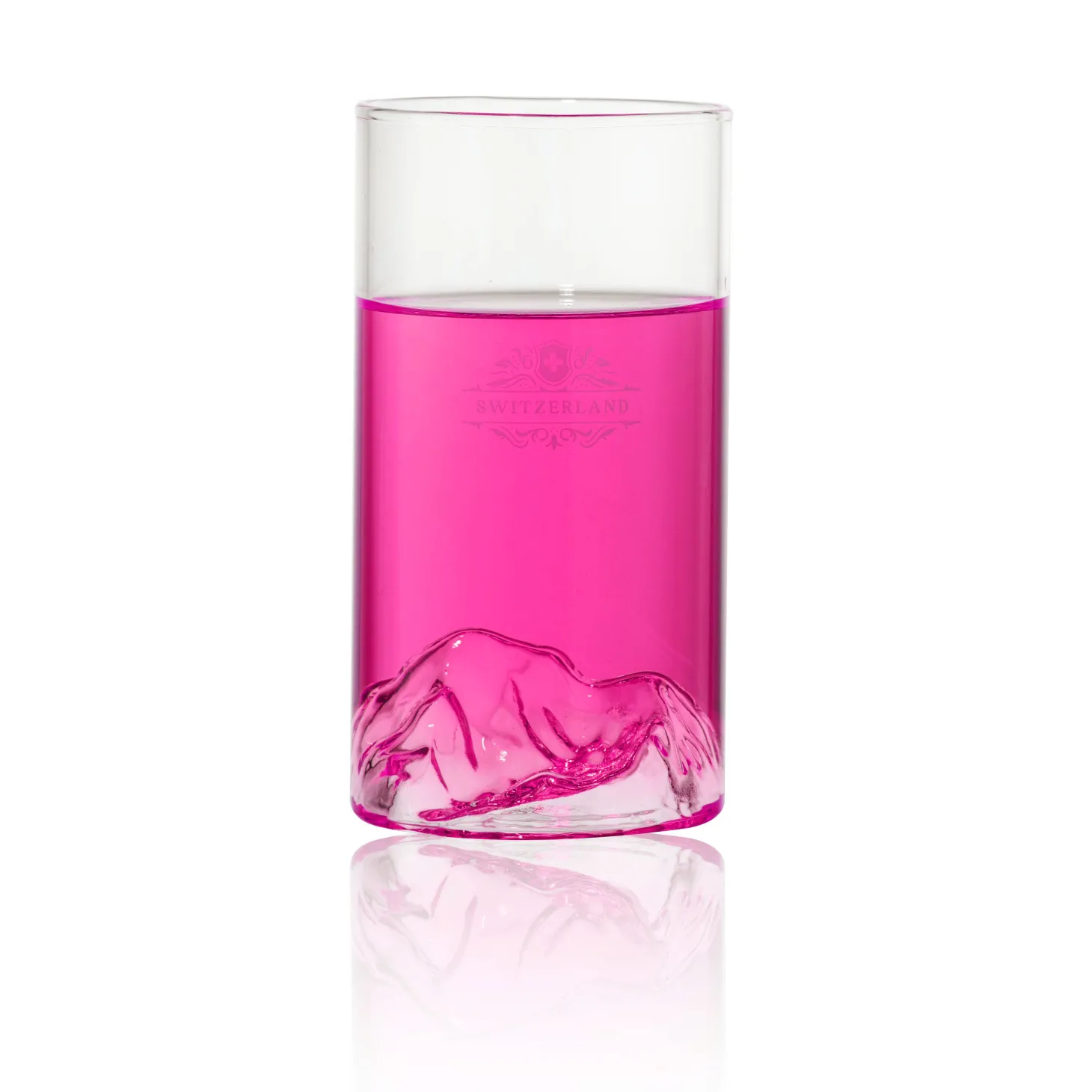 Wasserglas Alpenrock 7x13 cm