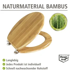 WC-Sitz aus Holz