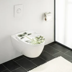 WC-Sitz Mascali mit Relief-Oberfläche, Absenkautomatik