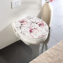 WC-Sitz Ripa mit Relief, Absenkautomatik