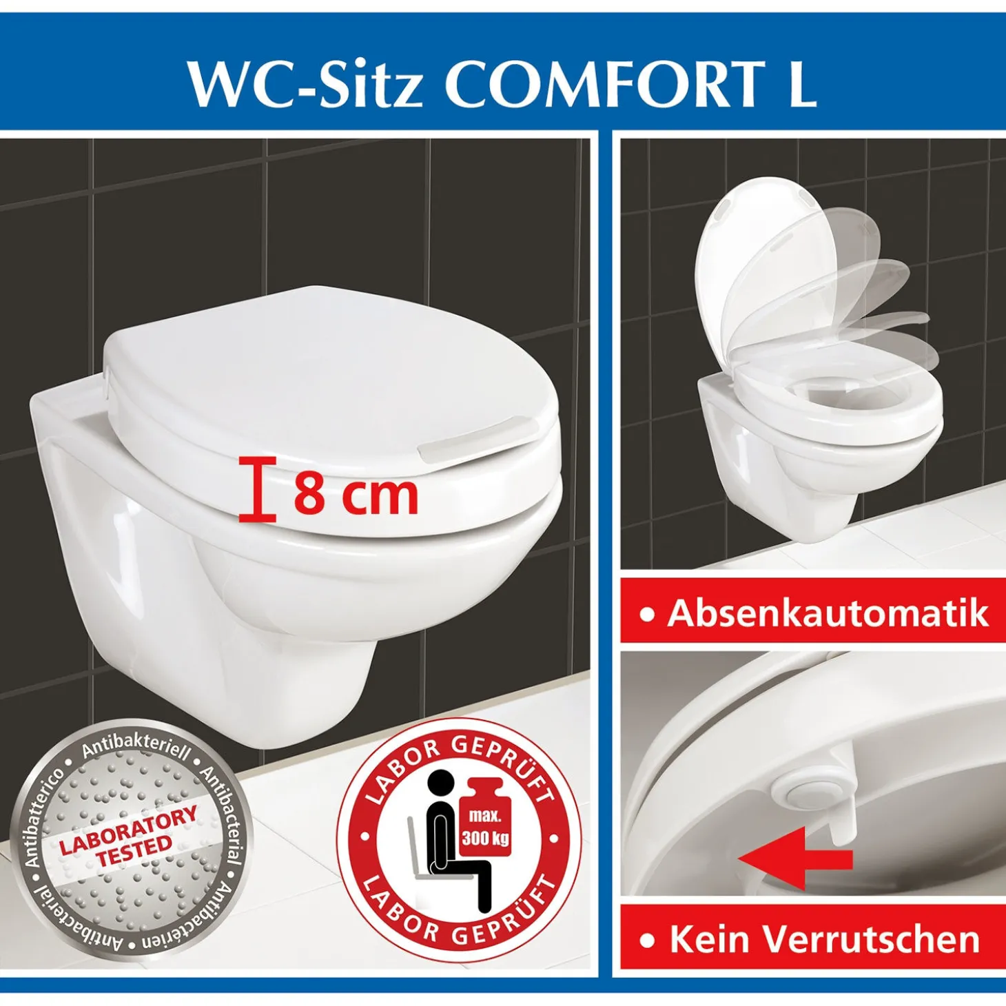 WC-Sitz Secura Comfort L