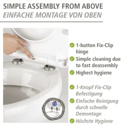 WC-Sitz Yak mit Absenkautomatik