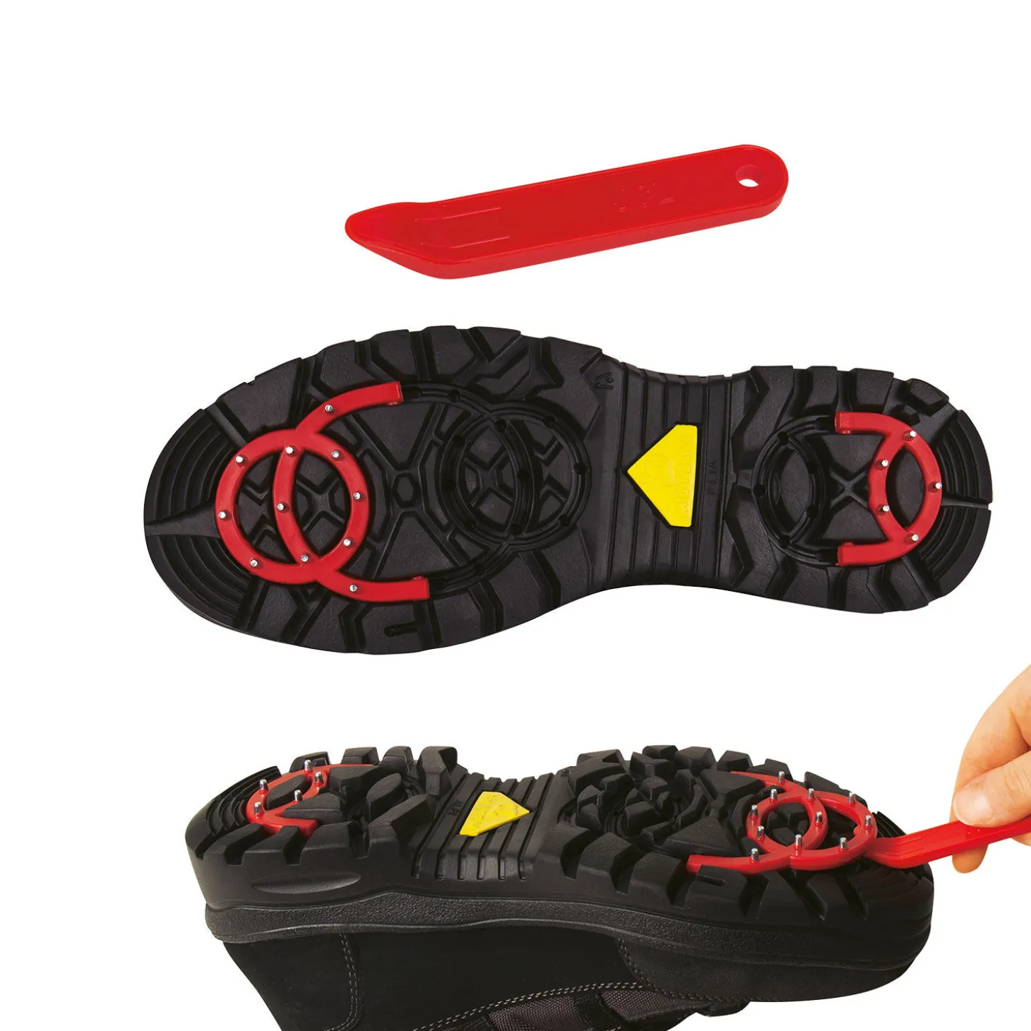 Winterstiefel für Damen und Herren mit Eiskralle