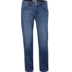 Wrangler Herren Jeans Grensboro regular straight Free to stretch
