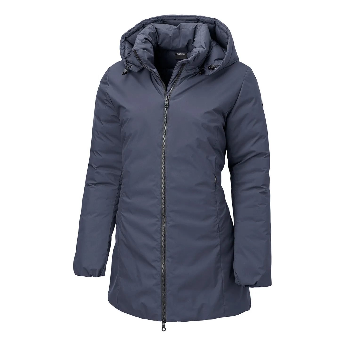 Wärmende Damen Jacke mit abnehmbarer Kapuze