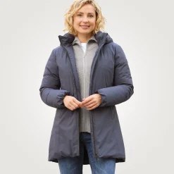 Wärmende Damen Jacke mit abnehmbarer Kapuze