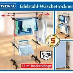 Wäschetrockner auf 2 Etagen